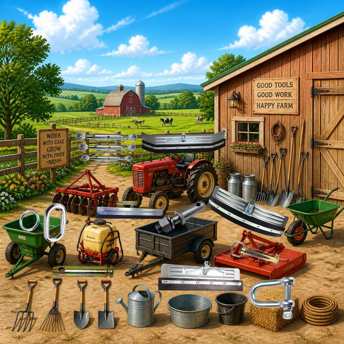 FARM-YARD EQUIPMENTS