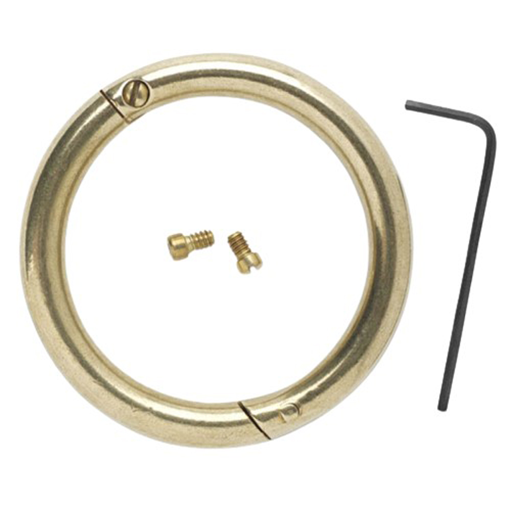 (WI-880) BULL NOSE RING BRASS????