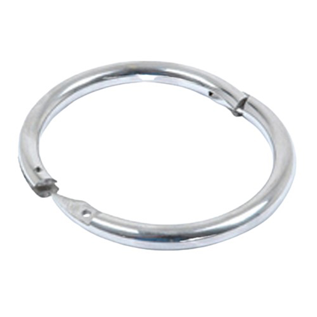 (WI-881) BULL RING SELF PIERCING ALUMINUM????
