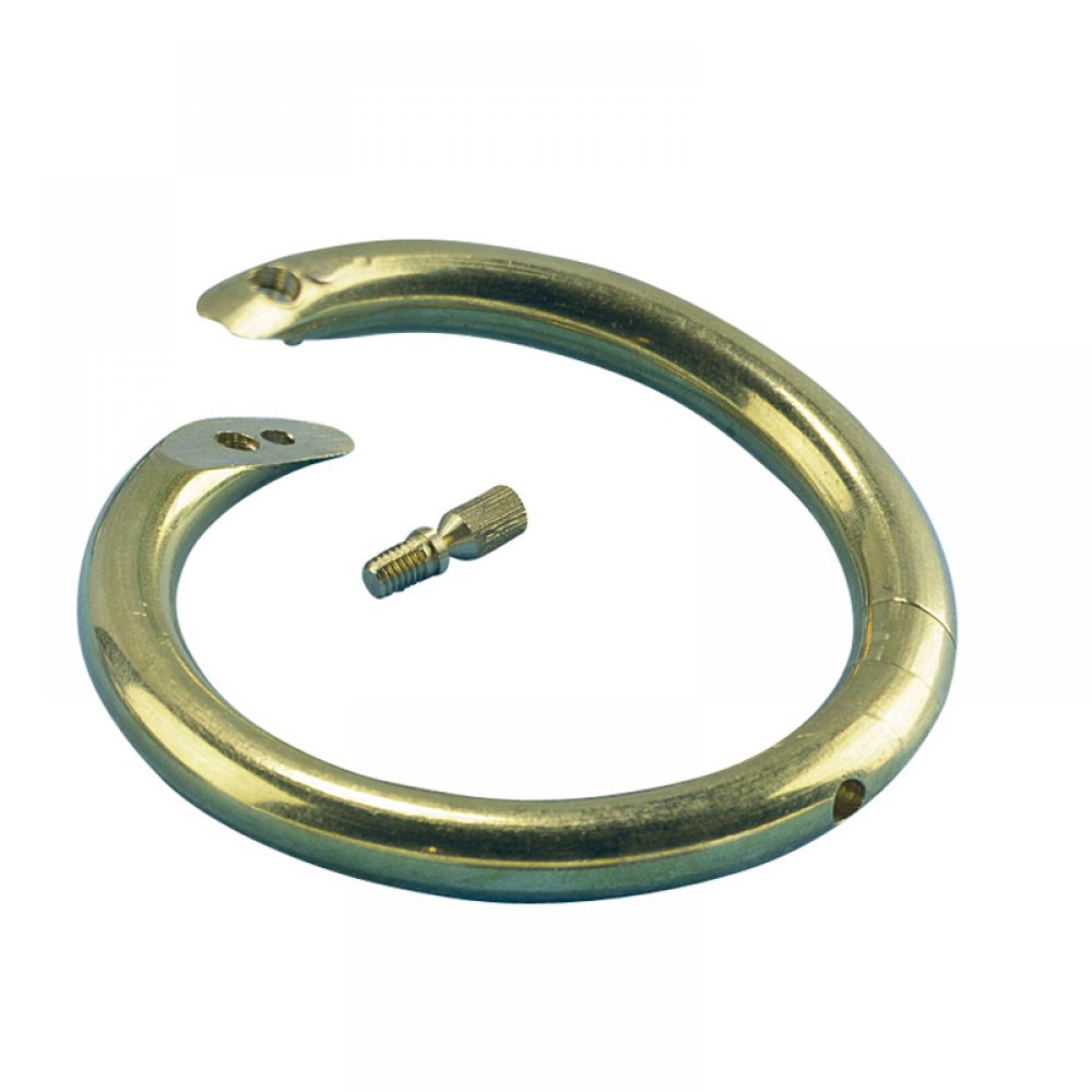 (WI-882) BULL NOSE RING BRASS MATERIAL????