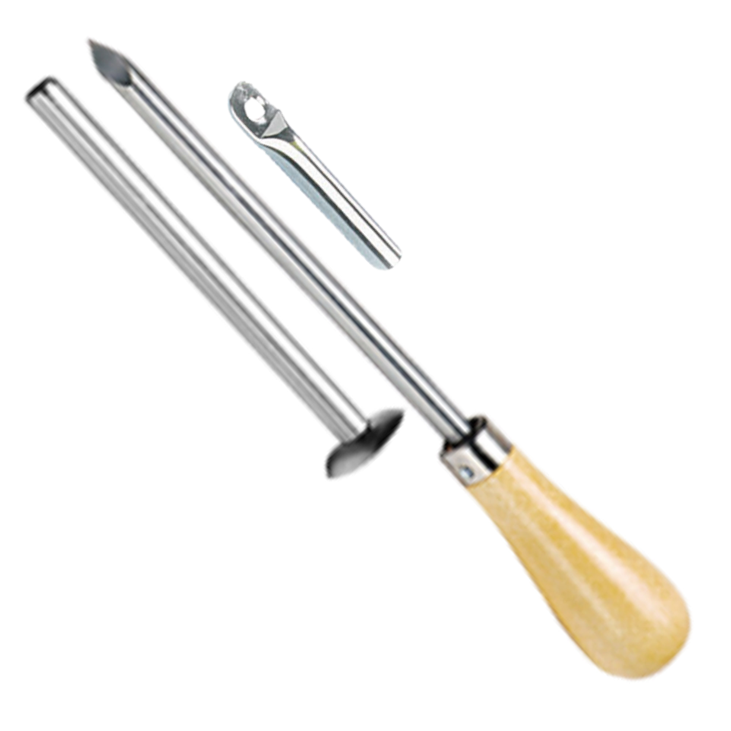 (WI-175) TROCAR AND CANULA WOODEN HANDLE????