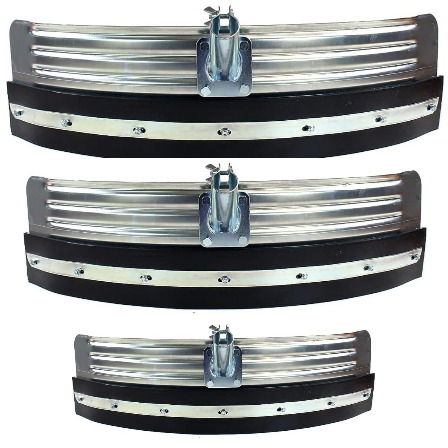 (WI-1656) GALVANIZE YARD SCRAPER CURVED STANDARD