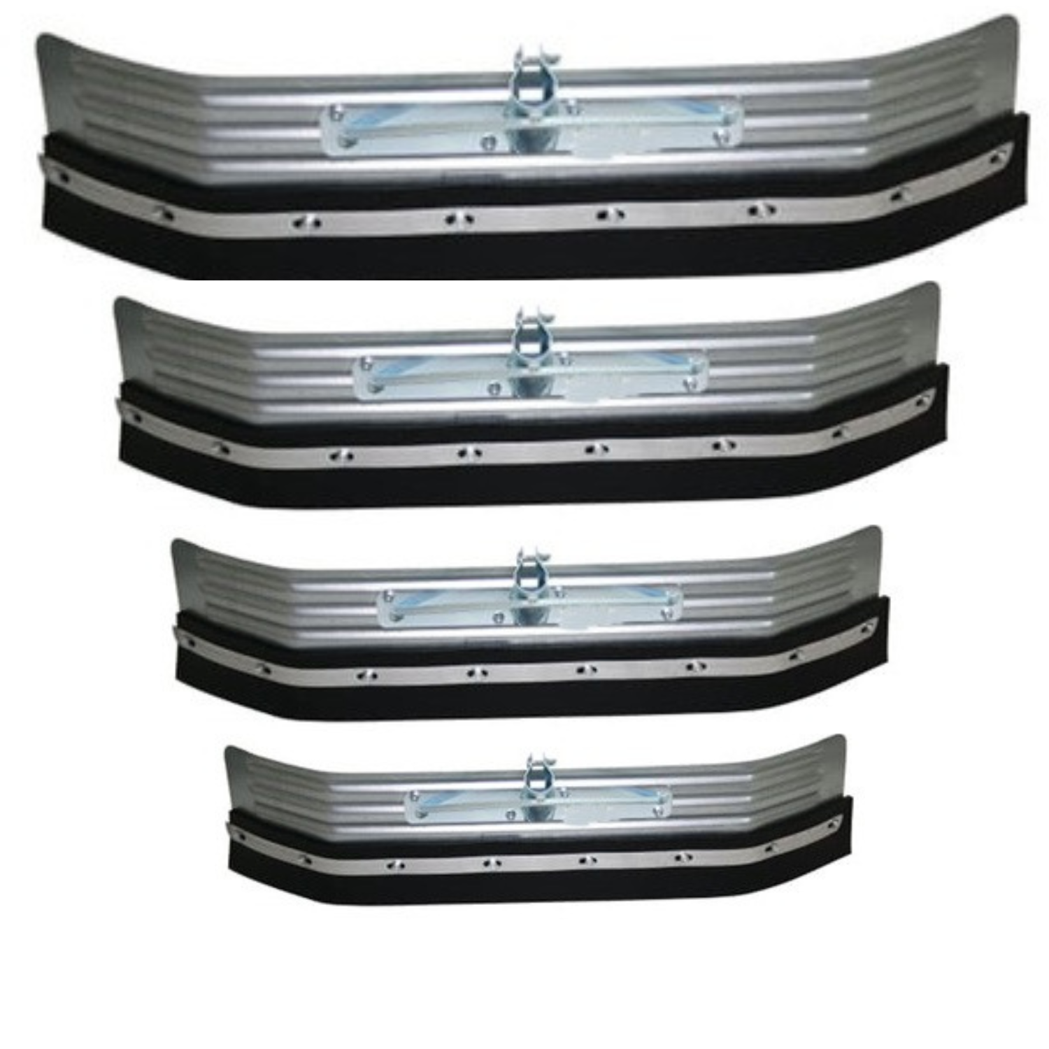 (WI-1652) GALVANISED YARD SCRAPER WINGED  WITH REINFORCE HOLDER
