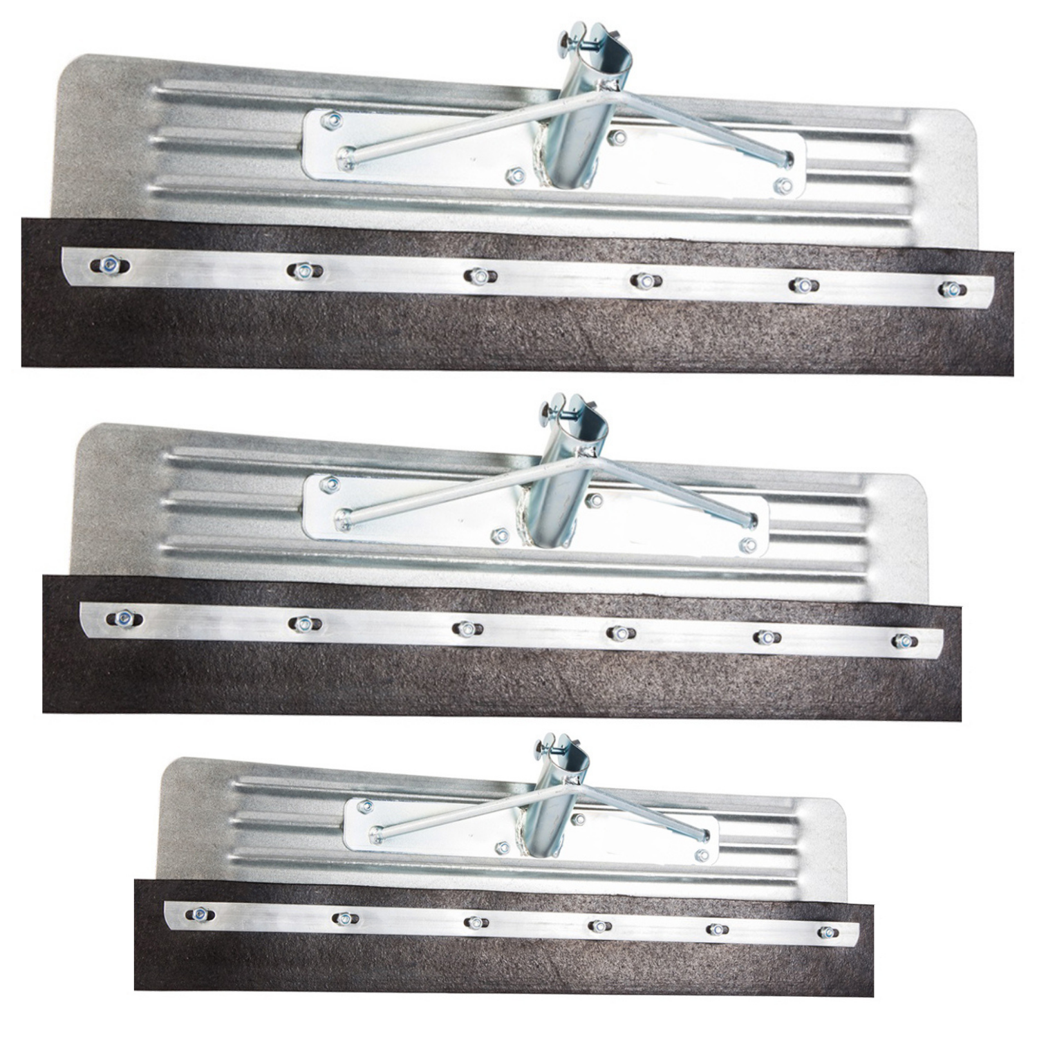 (WI-1653) YARD SCRAPER STRAIGHT WITH REINFORCE  HOLDER
