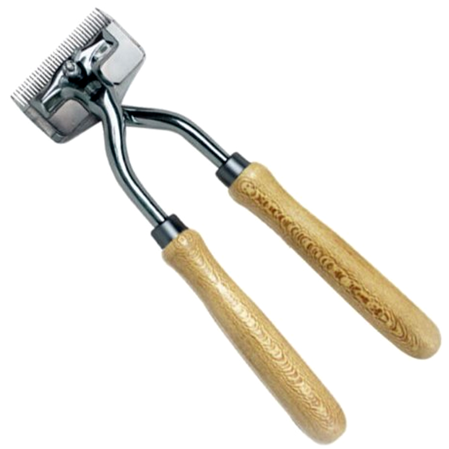 (WI-504-05) TWO HANDED SHEEP CLIPPER WITH WOOD HANDLE????