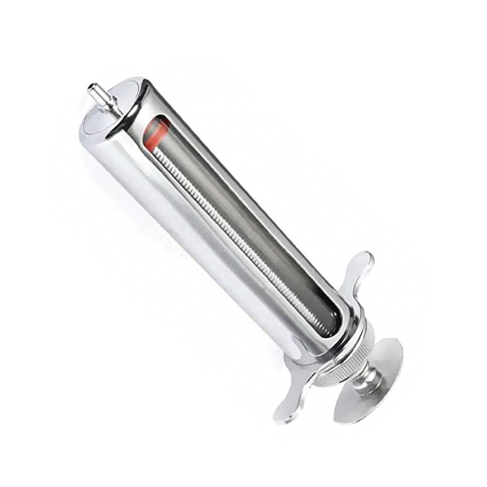 (WI-256) MANUAL METAL VACCINE SYRINGE 10/20ML