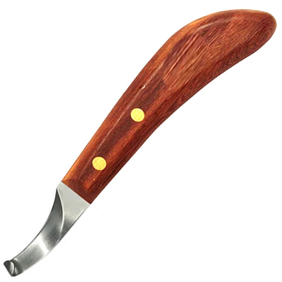 (WI-1261-L) DROP BLADE HOOF KNIFE LONG HANDLE LEFT????