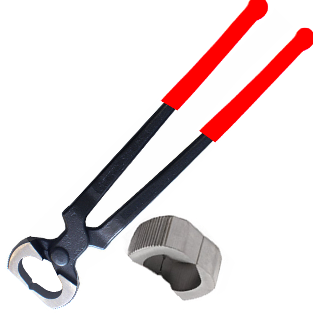 (WI-1336) 12″SHOE PULL OFF VINYL GRIP HANDLE (DROP FORGED STEEL)????