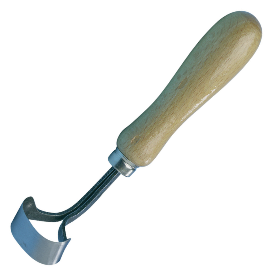 (WI-1255) SWISS LOOP KNIFE WHITE WOOD HANDLE ????????????