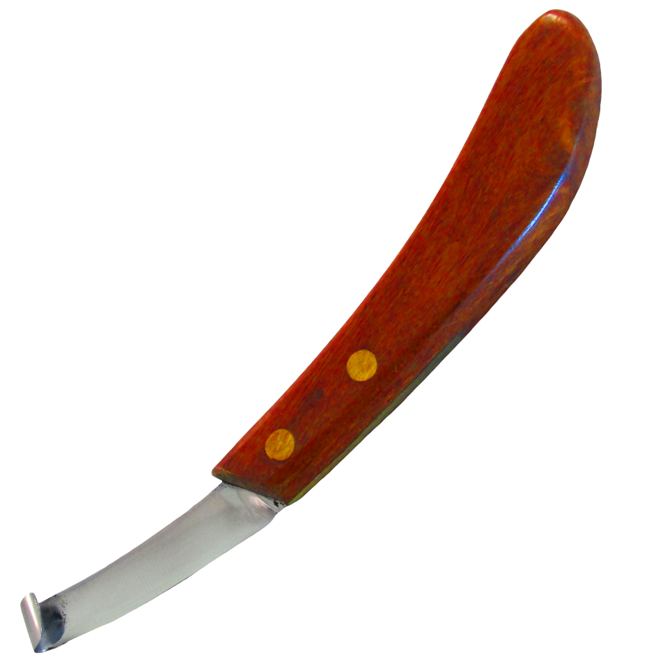 (WI-1268-R) WIDE STRAIGHT BLADE HOOF KNIFE RIGHT????????????