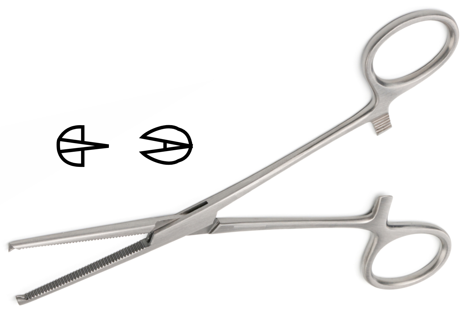 (WI-10015) KOCHER ARTERY FORCEPS,STRAIGHT TEETH✂