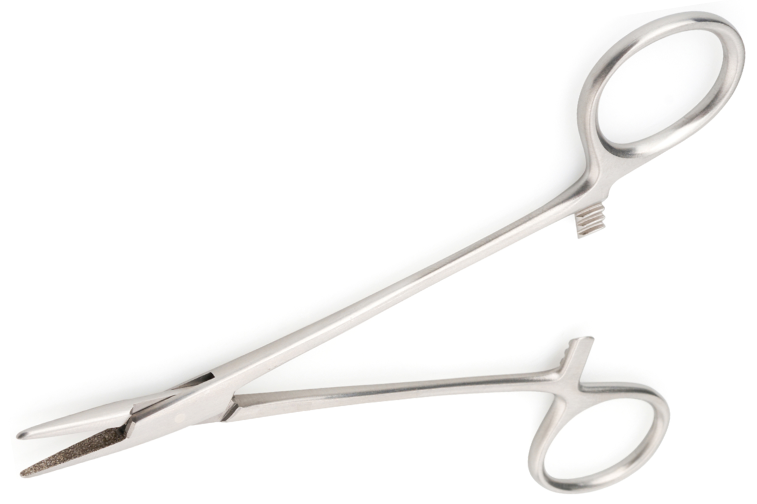 (WI-10031) NEEDLE HOLDER,DIAMOND DUST-COATED JAWS✂