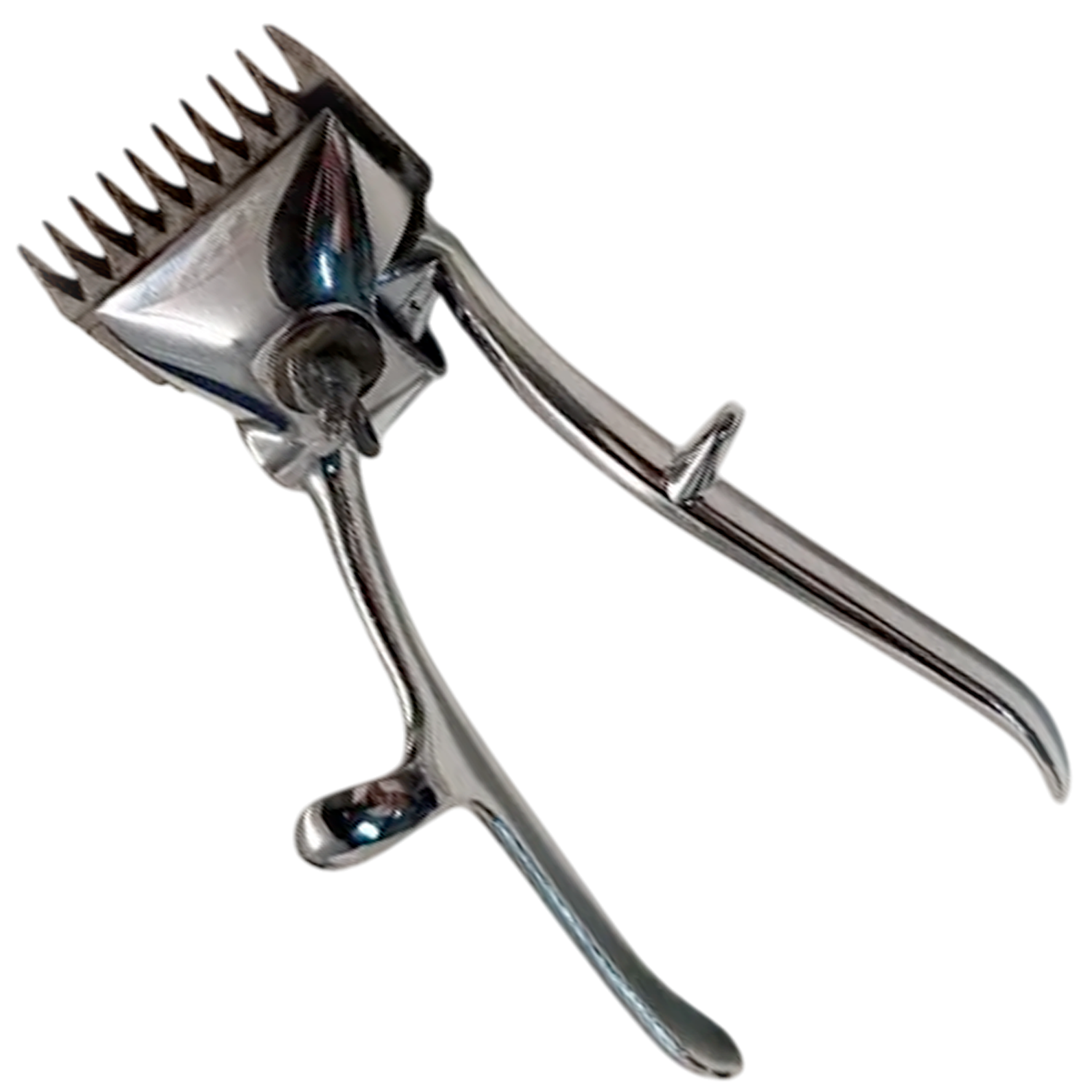 (WI-509) HAIR CLIPPER ONE HAND USE (CS/Chrome Plated)