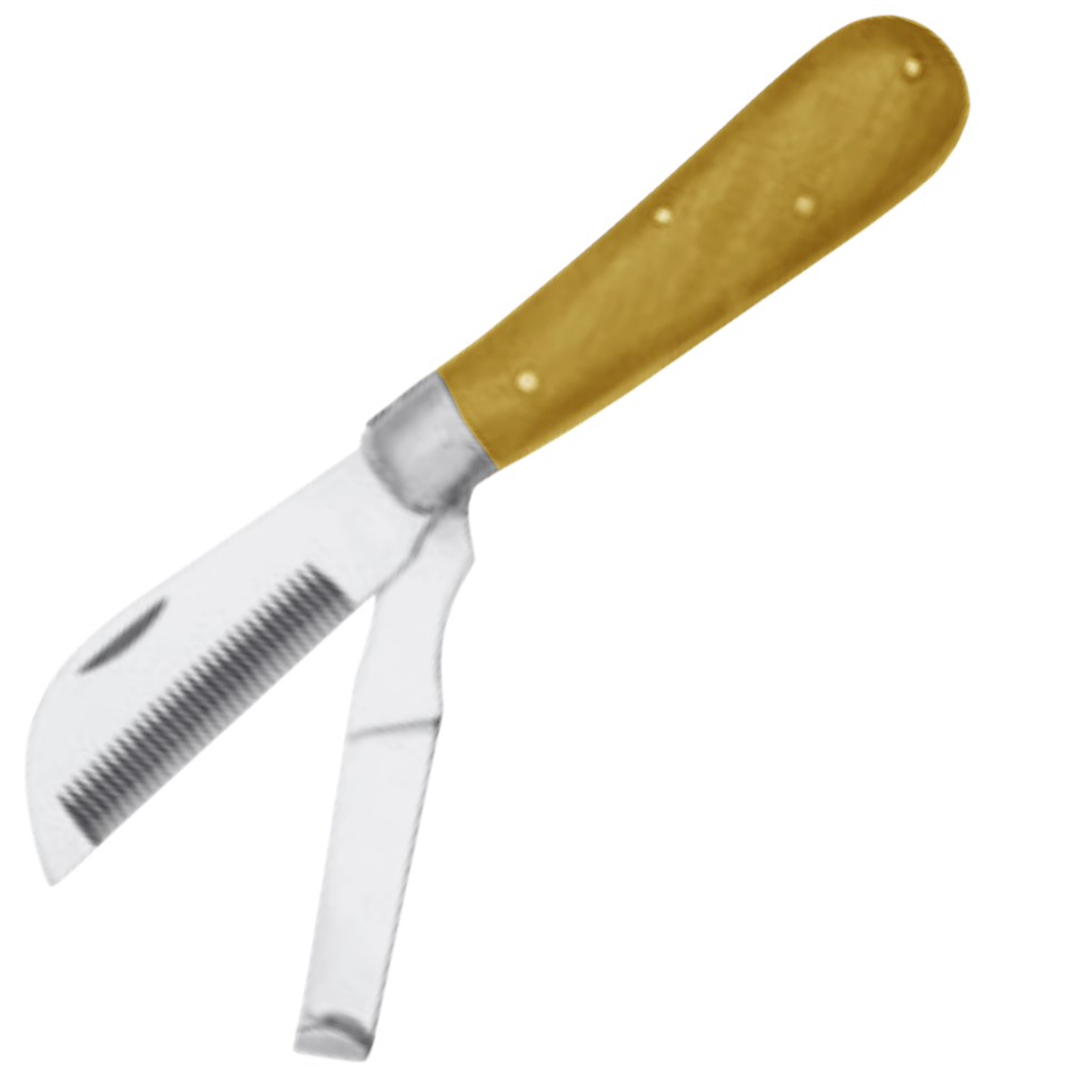 (WI-1286) HOOF KNIFE HOOK + COMB FOLDING ????
