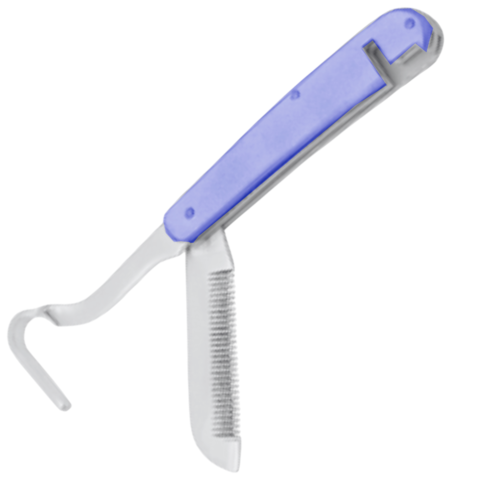 (WI-1287) STRIPPING COMB FOLDING KNIFE + COMB ????