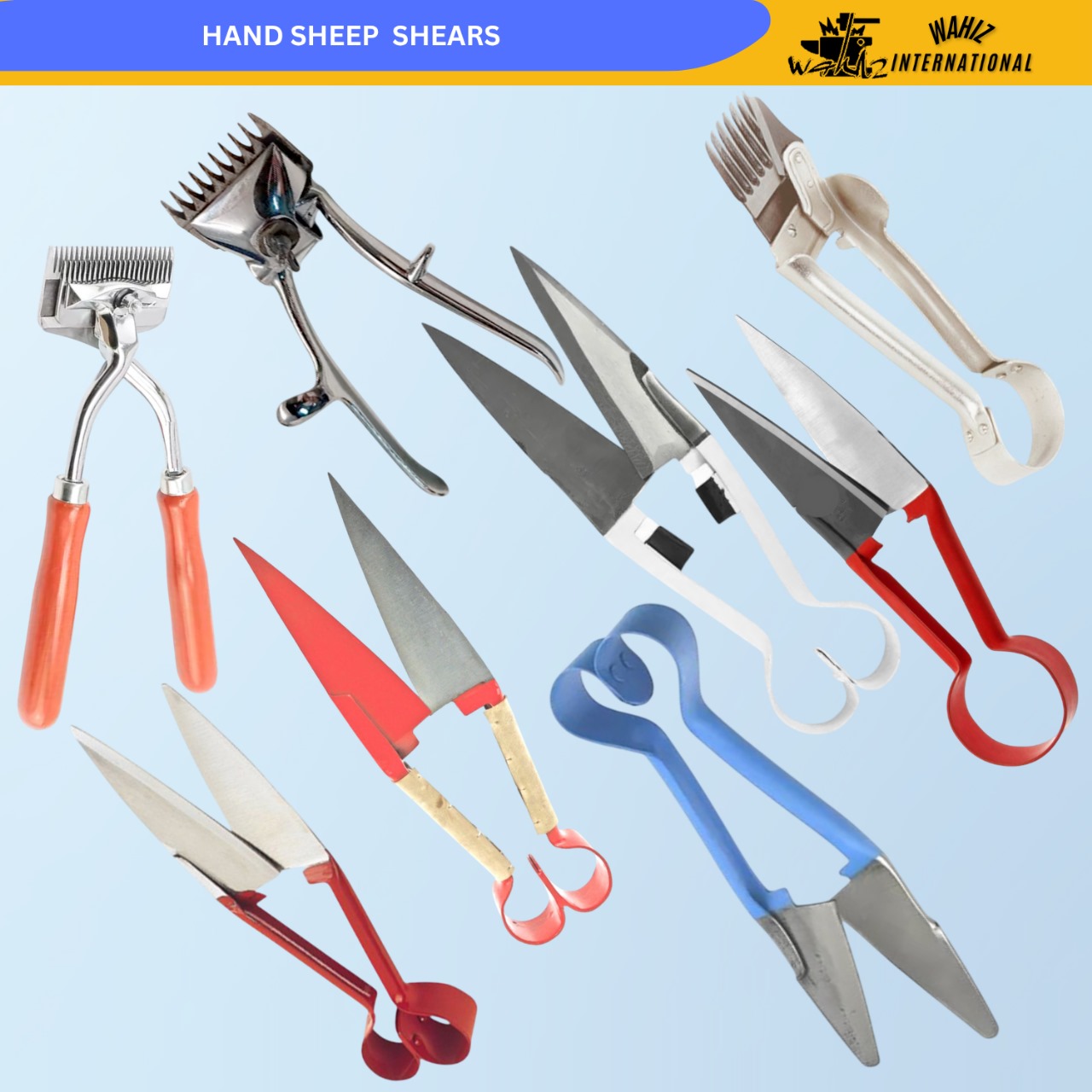 (WI-510) HAND SHEEP SHEARS KIT????✂