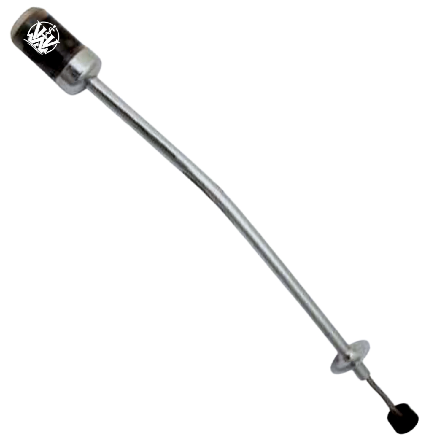 (WI-2129) BOLUS APPLICATOR CURVED  POWDWR RUBBER HEAD/BLUE &amp;amp; NAVY COLOR