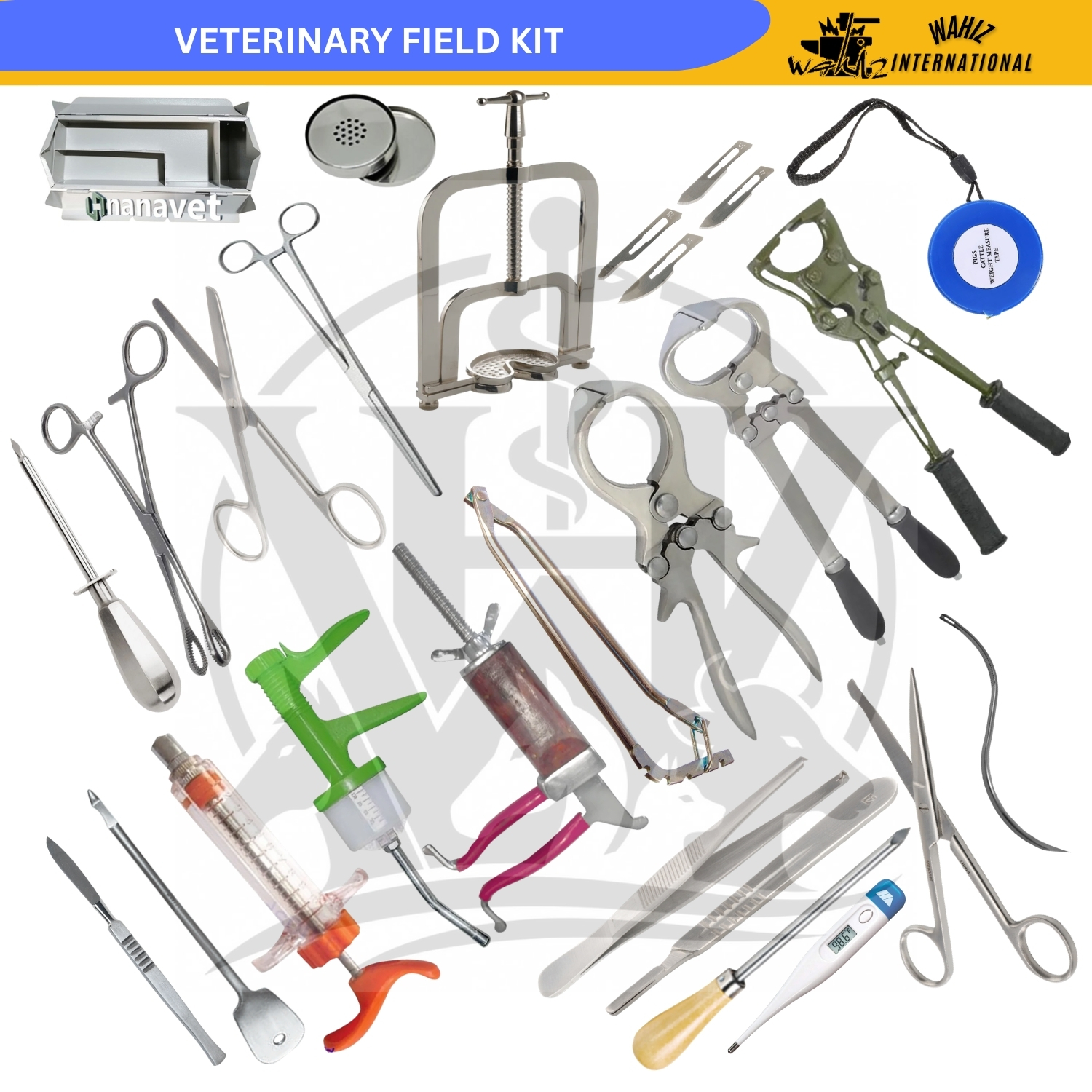 (WI-3246) FIELD VETERINARY KIT✂