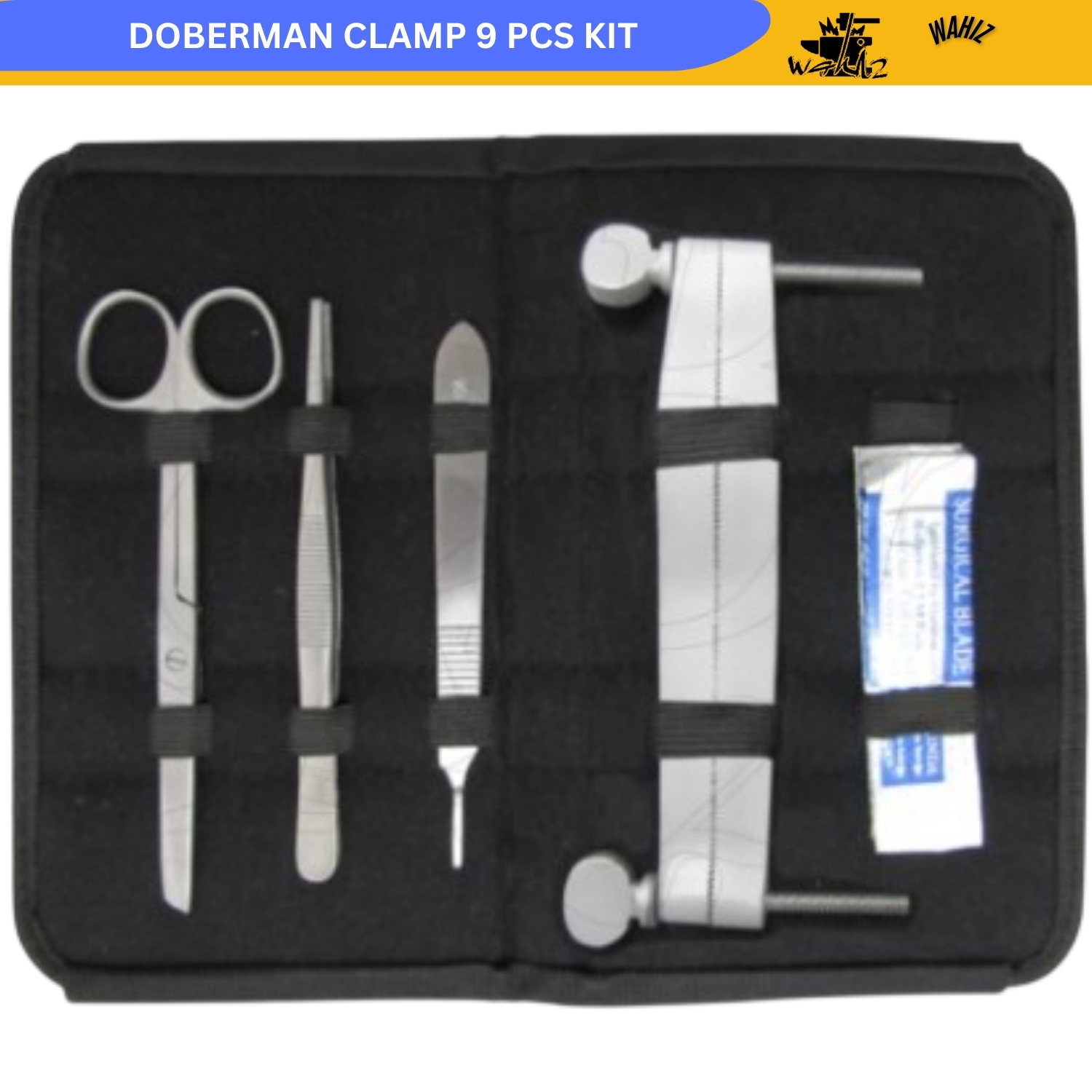 (WI-3253) DOBERMAN CLAMP 9 PCS KIT
