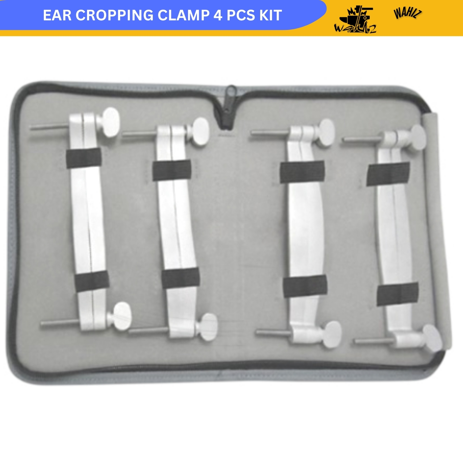 (WI-3254) EAR CROPPING CLAMP 4 PCS KIT