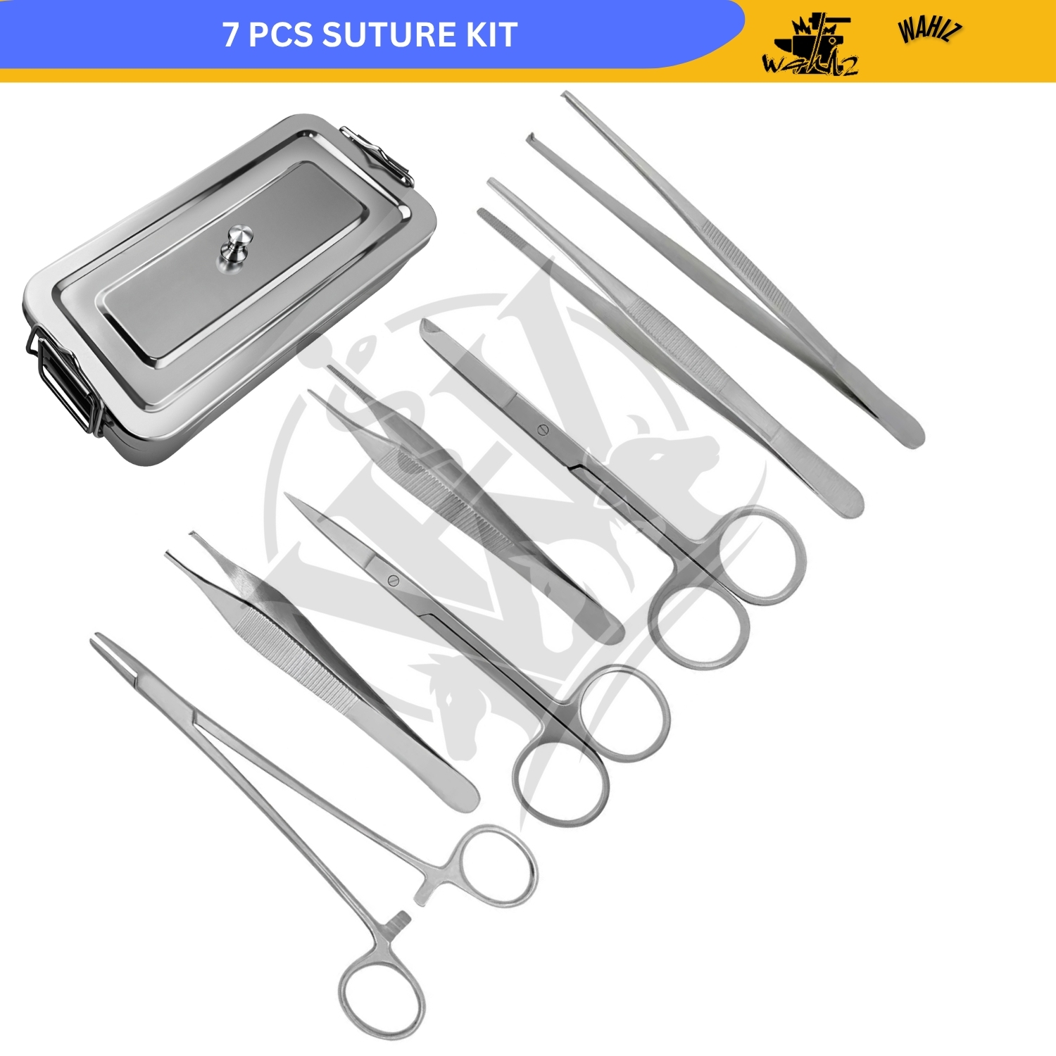 (WI-3268) 7 PCS SUTURE KIT WITH BOX