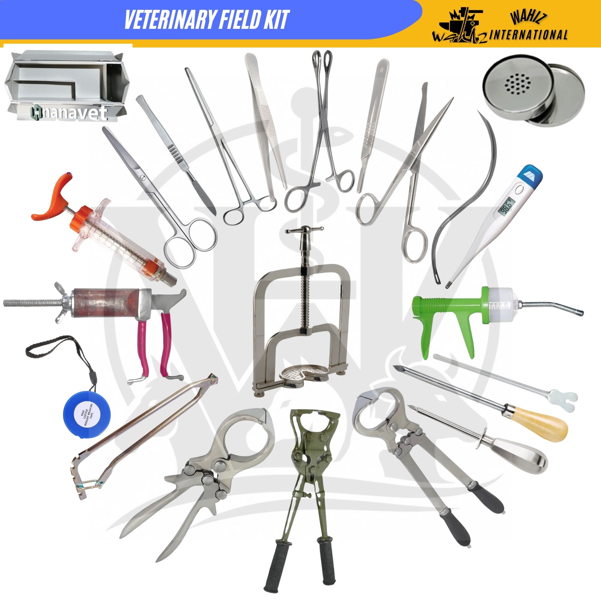 (WI-3246) FIELD VETERINARY KIT✂